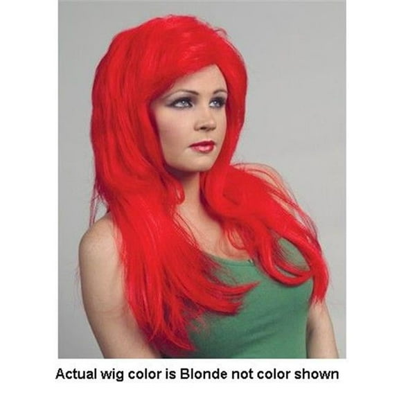 Deluxe Mermaid Wig - Blonde