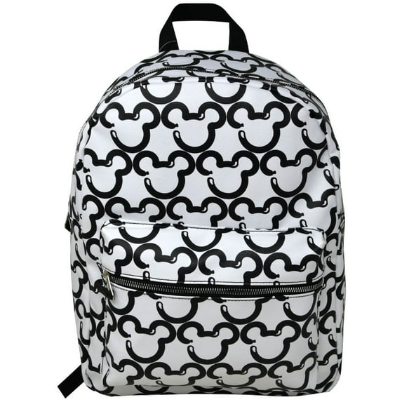 Deluxe Mickey Mouse Leather 16" Deluxe Backpack