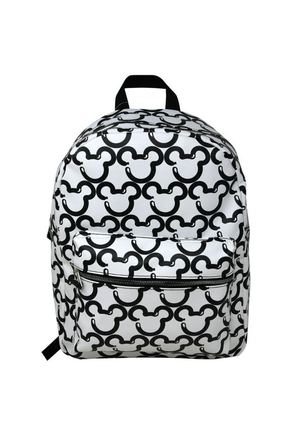 Deluxe Mickey Mouse Leather 16" Deluxe Backpack