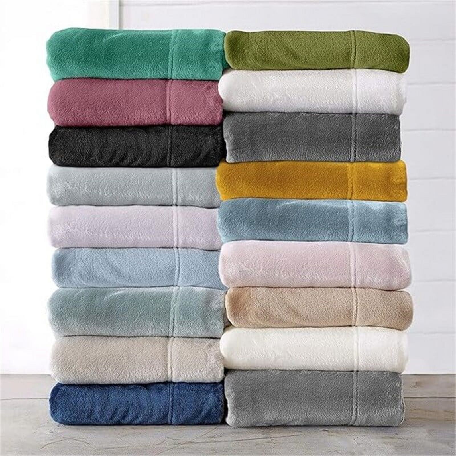 Deluxe Microplush Non Pilling Sheets 09 Denim Blue 3 Piece Twin