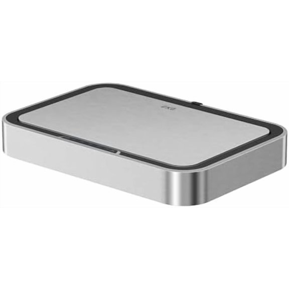 Deluxe Mirage-T 13.21 Gallon Sensor Trash Can Replacement Lid – Matte Stainless Steel, Compatible with Mirage-T EK9278T & Deluxe Mirage-T EK9378T$$Storage