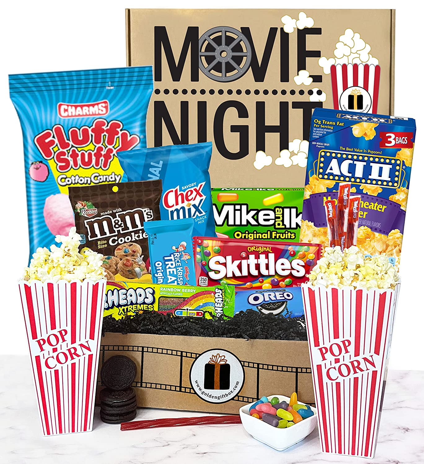 Movie Night Gift Baskets Family Game Horror Movie Slumber Party Supplies  For Girls, Large Plastic Popcorn Bowl Buckets, Reuseable Plastic Cups Lids  Straws, Disposable Napkins And Waterproof Stickers : : Kitchen
