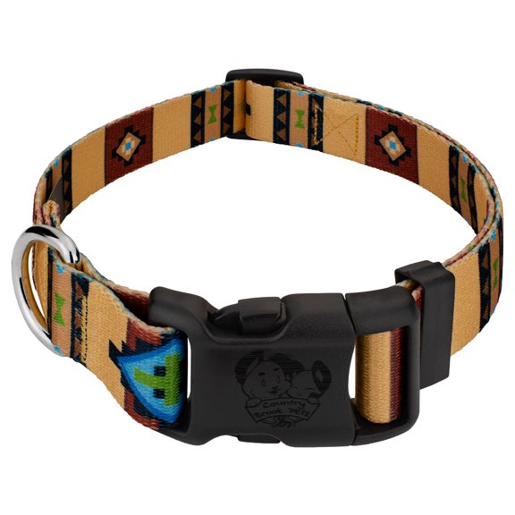Country Brook Petz® Native Arizona Everyday Dog Collar Made In USA, Extra Large