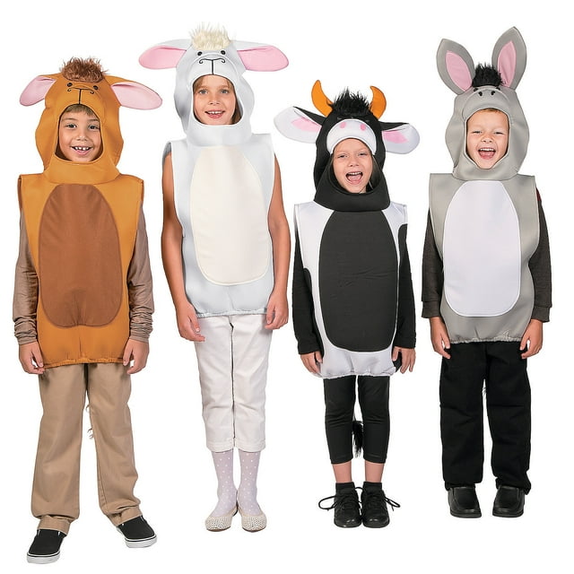 Deluxe Nativity Animal Costume Assortment - Apparel Accessories - 8 ...