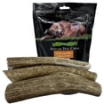 thumbnail image 1 of Deluxe Naturals 3-Pack Large Whole Elk Antler Dog Chews, Natural Long-Lasting Chew Treat for Medium and Large Dogs, 1 of 10