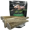thumbnail image 1 of Deluxe Naturals 4-Pack Medium Whole Elk Antler Dog Chews, Natural Long-Lasting Chew Treat for Small and Medium Dogs, 1 of 9