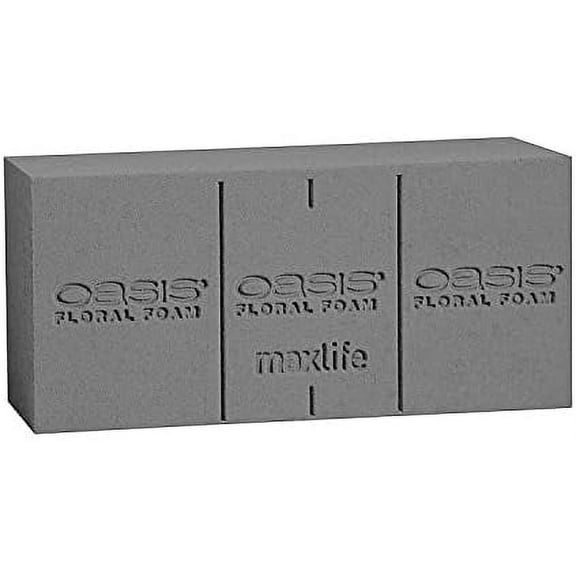 Deluxe Oasis Floral Foam Dry Bricks - Case of 24 - Changing Foam Block - Minimalist Design - MaxLife Technology - 100% Biodegradable Bricks$$Art & Craft