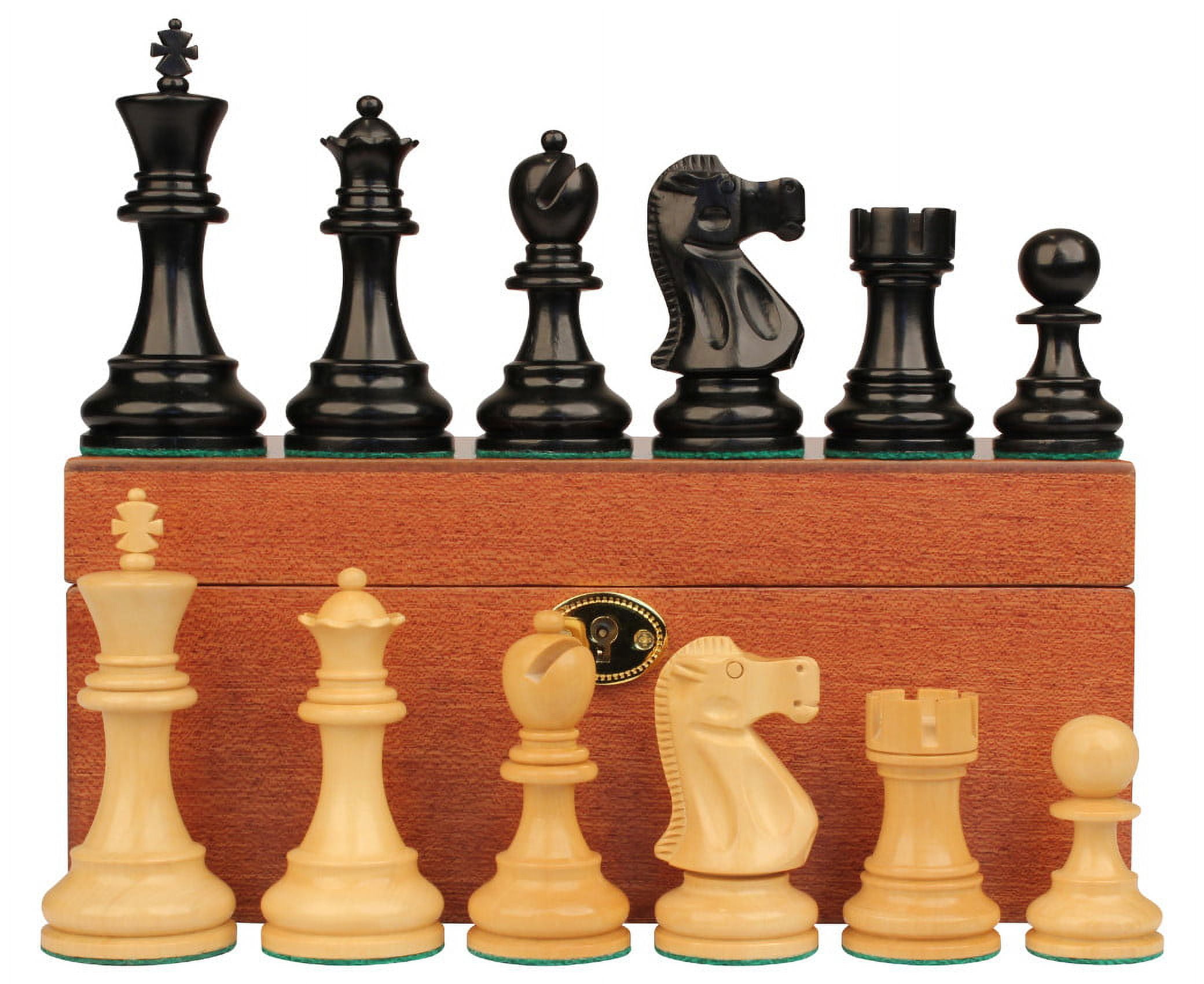 Chess Pieces French Staunton | Staunton | 99 mm | Boxwood & Acacia