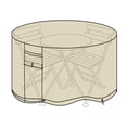 thumbnail image 1 of Deluxe Outdoor Cafe Table and Chairs Cover, Sand, 1 of 1