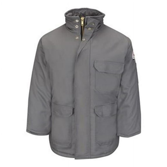 Deluxe Parka Jacket - Excel FR ComforTouch - Long Size, Navy - Extra Large Tall