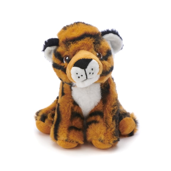 Deluxe Paws Your Planet 6" Eco Plush Tiger, Made From 100% Recycled Plastic