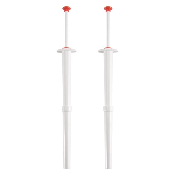 Deluxe Pickle Pincher, Set of 2,Pickle Picker Stainless Steel and Plastic- Olive Pepper Grabber