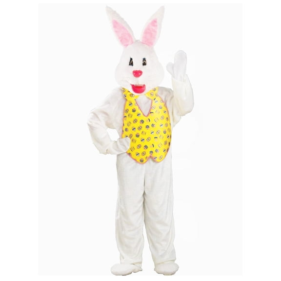 Rubies Easter Bunny Deluxe Mascot Costume for Adults, Unisex XL