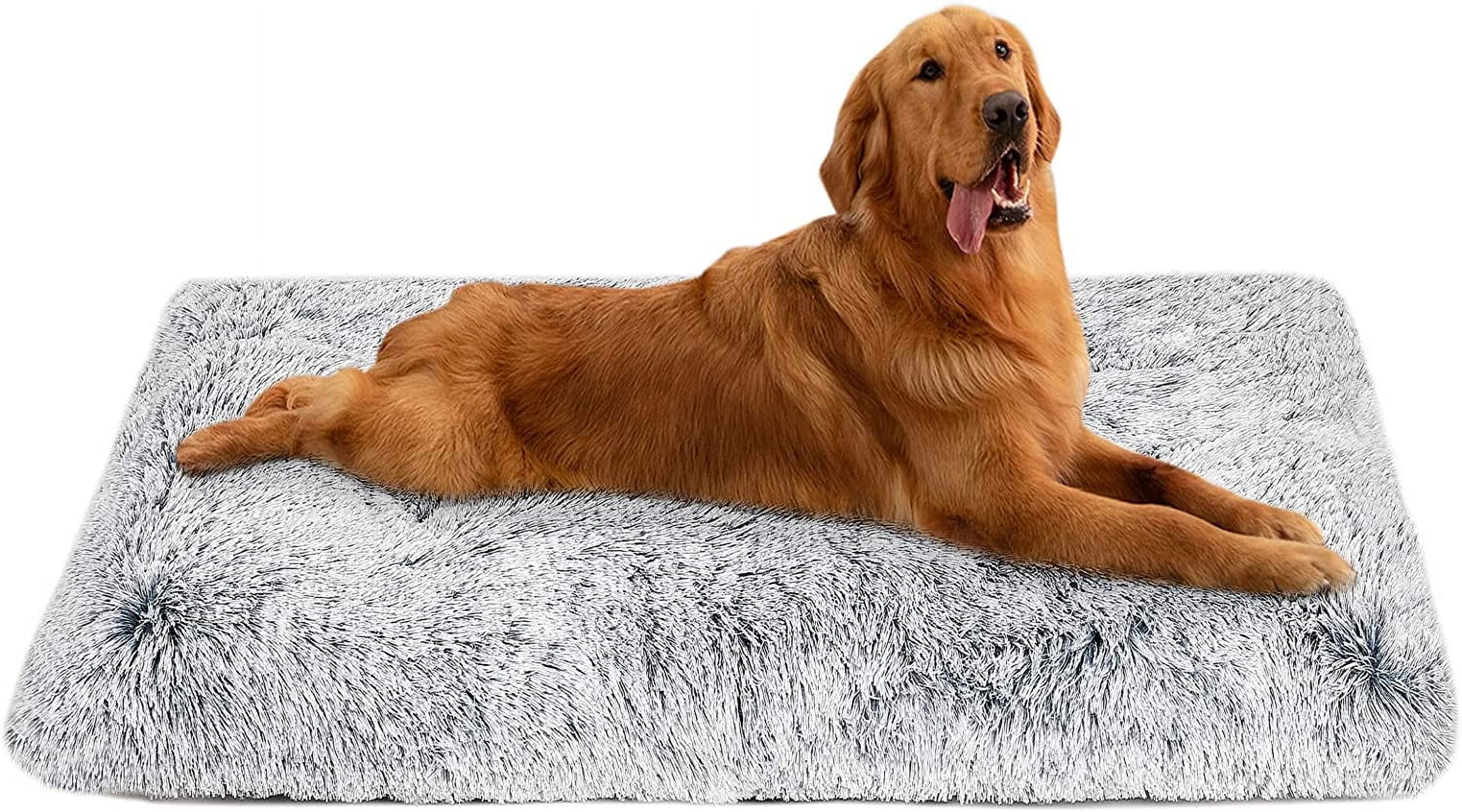 TURKIOU Deluxe Plush Dog Bed, Waterproof, Machine Washable, AntiSlip for Large Dogs and Cats