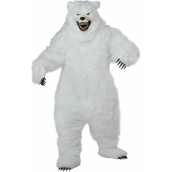 Polar Bear Deluxe Adult Ani-Motion Costume Mask