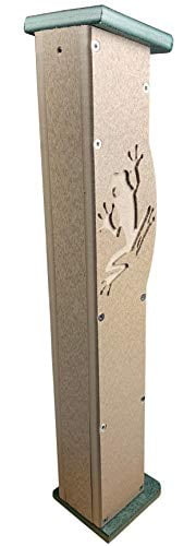 Deluxe Poly Lumber Tree Frog House - Attract Many Species of Tree Frogs ...
