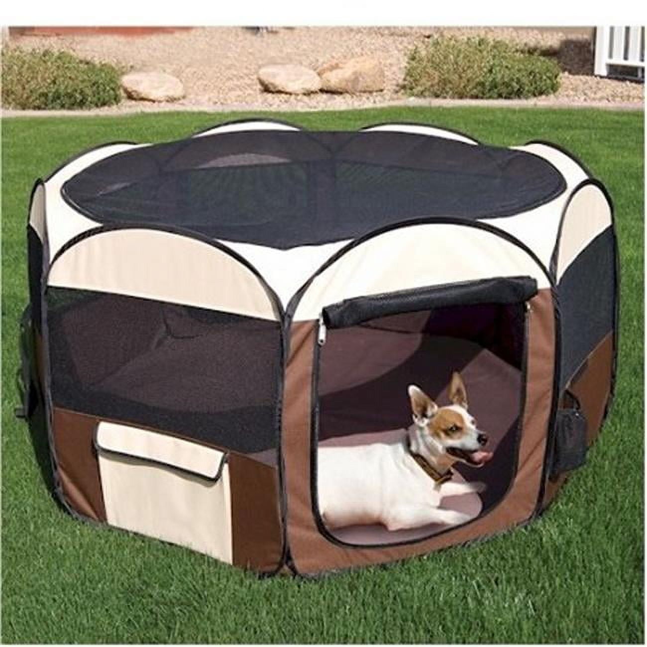 Deluxe pop up dog pen deals