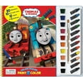 thumbnail image 1 of Deluxe Poster and Paint: Thomas & Friends Deluxe Poster Paint & Color (Hardcover), 1 of 1