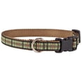 thumbnail image 1 of Country Brook Petz® Deluxe Preppy Puppy Plaid Woven Ribbon Dog Collar Limited Edition, Small, 1 of 2