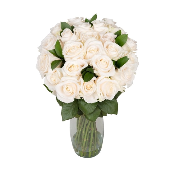 Deluxe Purest Love Rose Bouquet Farm Direct Fresh Cut Flowers by Bloomingmore