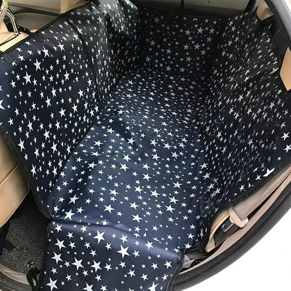Deluxe Quilted Dog Car Seat Cover Suitable for Travel - Heavy-Duty Seat Protector with Non-Slip Base, Anti-Scratch & Stain Resistant Cover, Fits for Cars, Trucks, SUVs (for most Vehicles)