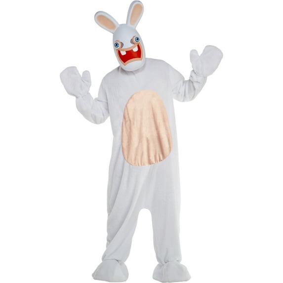 Rabbids Invasion Rabbid Bunny Deluxe Adult Costume Medium 40