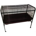 thumbnail image 1 of A&E Cage Company Deluxe Rabbit Cage & Stand 47" x 40" x 25"-Material:Plastic/Metal, 1 of 2