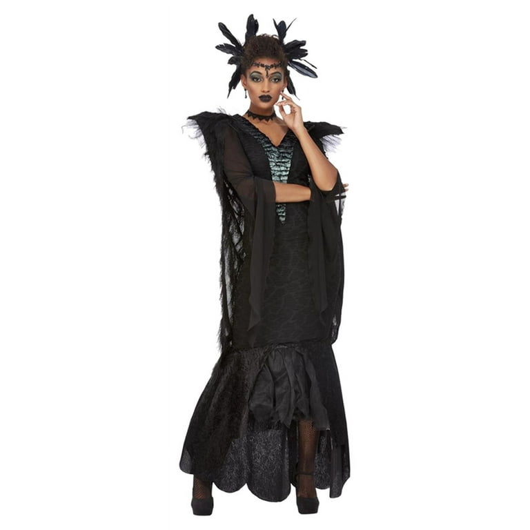 Deluxe Raven Queen Costume Black