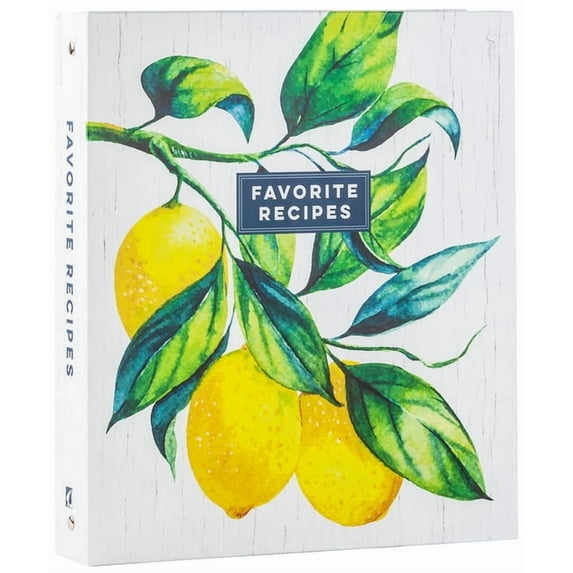 Deluxe Recipe Binder: Deluxe Recipe Binder - Favorite Recipes (Lemons) (Other)