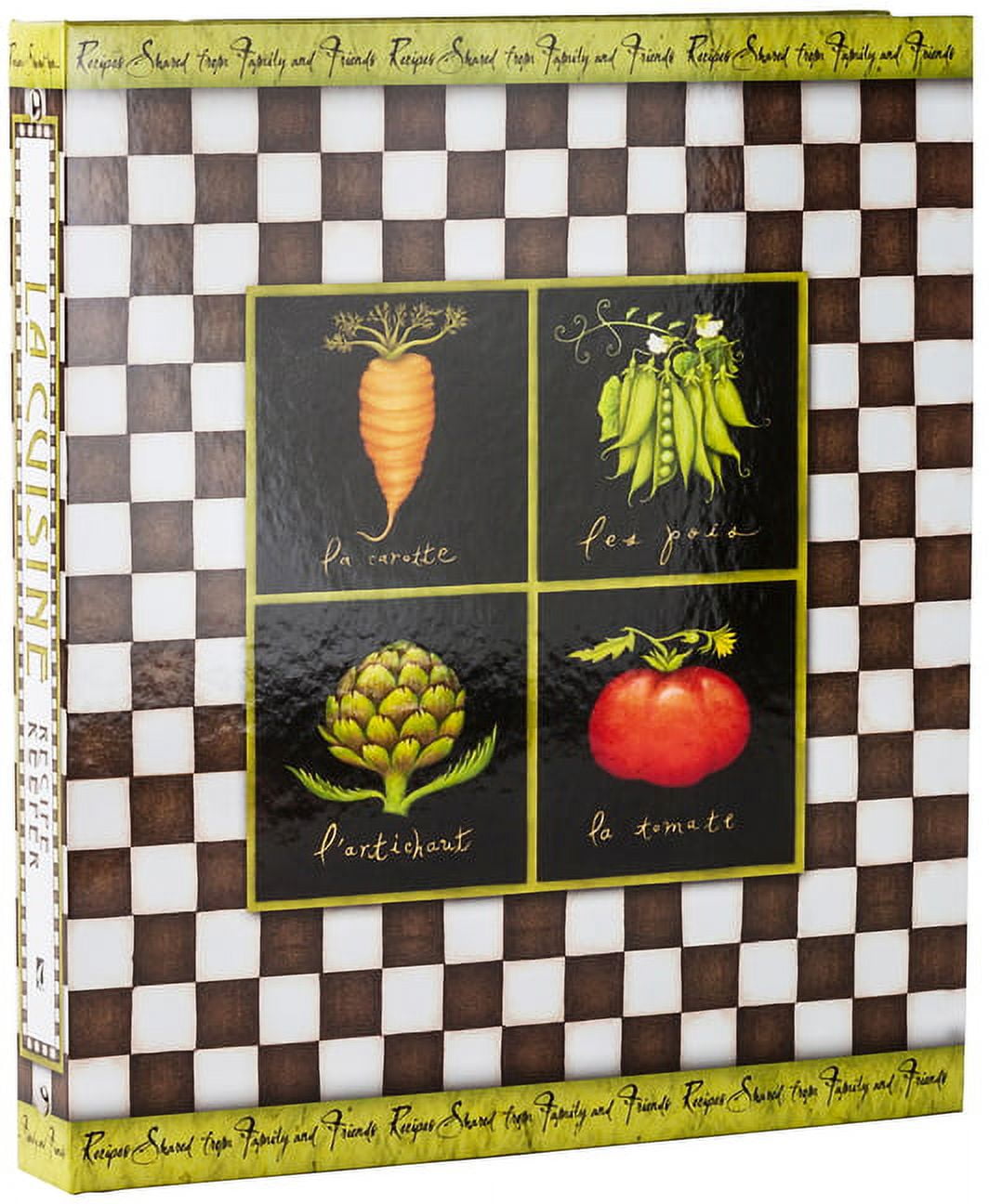 Deluxe Recipe Binder- La Cuisine (Hardcover)