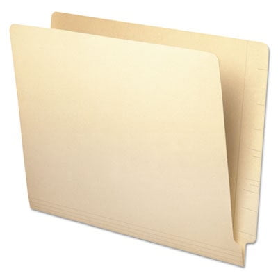 Deluxe Manila File Jackets with Reinforced Tabs, Straight Tab, Legal Size, Manila, 100/Box Deluxe Manila File Jackets with Reinforced Tabs, Straight Tab, Legal Size, Manila, 100/Box