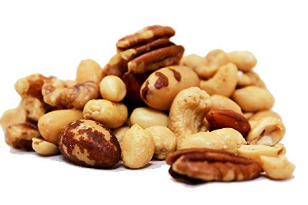 Deluxe Roasted Unsalted Mixed Nuts In Sea Salt By Its Delish - 2 Lbs ...