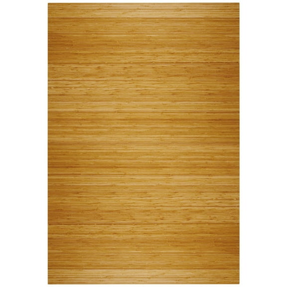 Anji Mountain 8Mm Bamboo Roll-Up Area Rug 0 Natural Bamboo Roll-Up 72" x 48" Rectangle