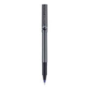 Deluxe Roller Ball Pen, Stick, Micro 0.5 Mm, Blue Ink, Metallic Gray Barrel, Dozen | Bundle of 2 Dozen