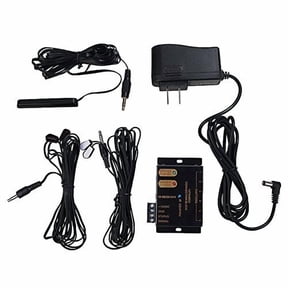 IR Remote Control Extender Kit Hidden Infrared Repeater System with Emitter & Receiver for TV, Cable Box, AV Devices