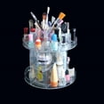 thumbnail image 1 of Deluxe Rotating Acrylic Cosmetic/Makeup Organizer 9.9" x 9.5", 1 of 5