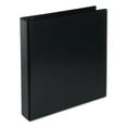 thumbnail image 1 of Deluxe Round Ring View Binder, 3 Rings, 1.5" Capacity, 11 X 8.5, Black | Bundle of 2 Each, 1 of 2
