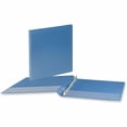 thumbnail image 1 of Universal Deluxe Heavy Duty 1.5" 3-Ring View Binder Light Blue (UNV20723), 1 of 5