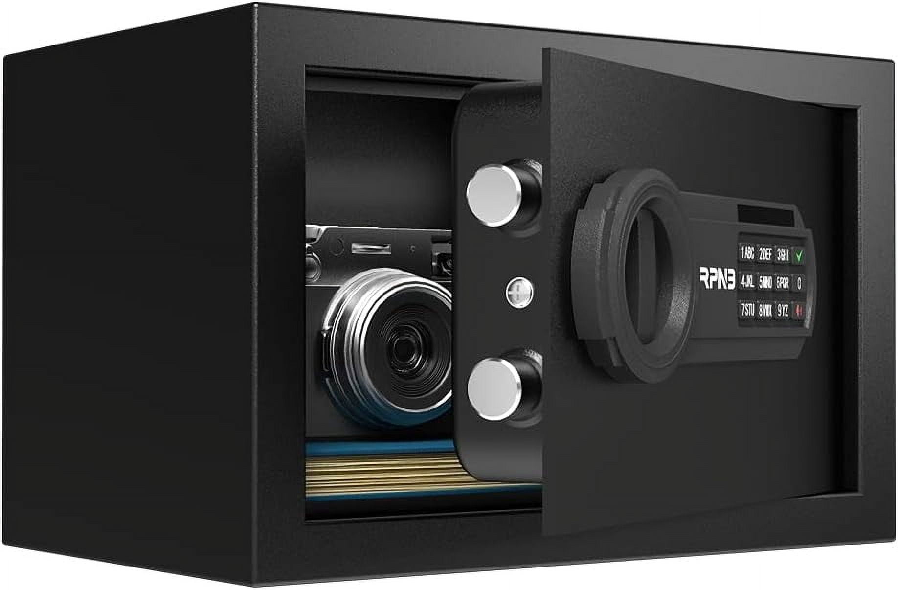 Deluxe Safe and Lock Box, Digital Keypad Safe Box, Alloy Small Safes ...