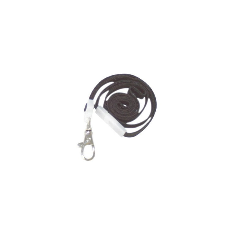 Deluxe Safety Lanyards, Metal Lobster Claw Hook Fastener, 36