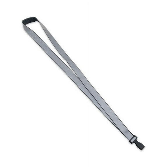 Deluxe Safety Lanyards, Metal J-Hook Style, 36" Long, Black, 24/Box | Bundle of 2 Boxes