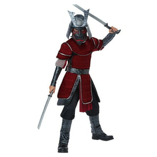 Morph Boys Silver Dragon Ninja Costume Toy Weapons Kids Samurai