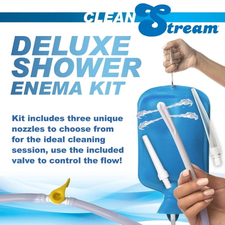 Clean Stream Detox Deluxe Shower Enema Kit