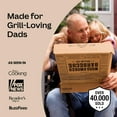 thumbnail image 1 of Deluxe Smoker Box for Gas Grilling - Complete BBQ Smoker Box Kit with Wood Chips, Stainless Steel Smoke Box for Gas Grill & Charcoal, Thermometer, Scraper & Recipes - Smoker Accessories Gifts for Men, 1 of 8