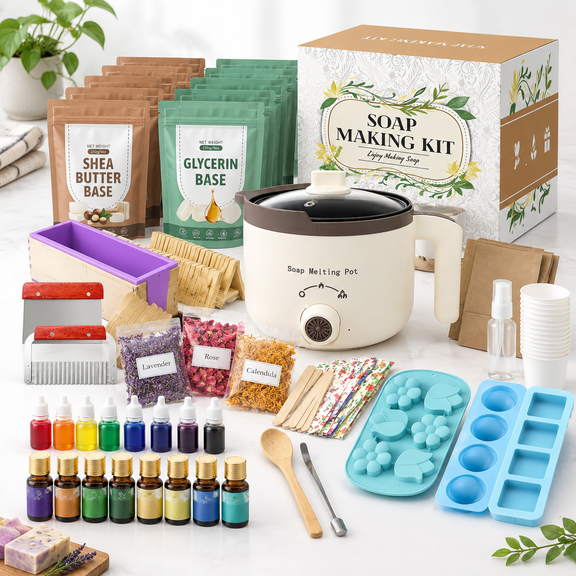 Deluxe Soap Making Kit For Adults Diy Soaps