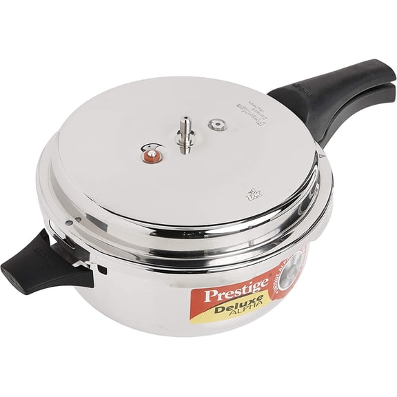 Deluxe Stainless Steel Deep Pressure Pan 5 liters