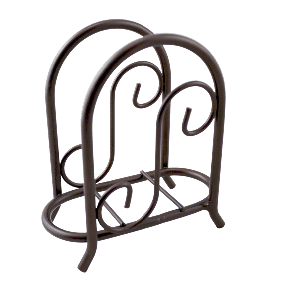 Deluxe Steel Napkin Holder Oil Rubbed Bronze Will Hold Standard Lunch and Cocktail Size Napkins