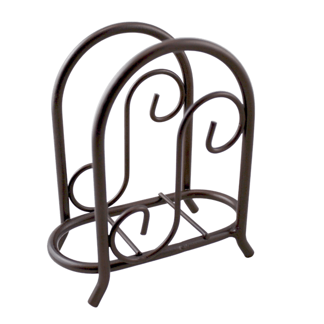 Deluxe Steel Napkin Holder Oil Rubbed Bronze Will Hold Standard Lunch and Cocktail Size Napkins