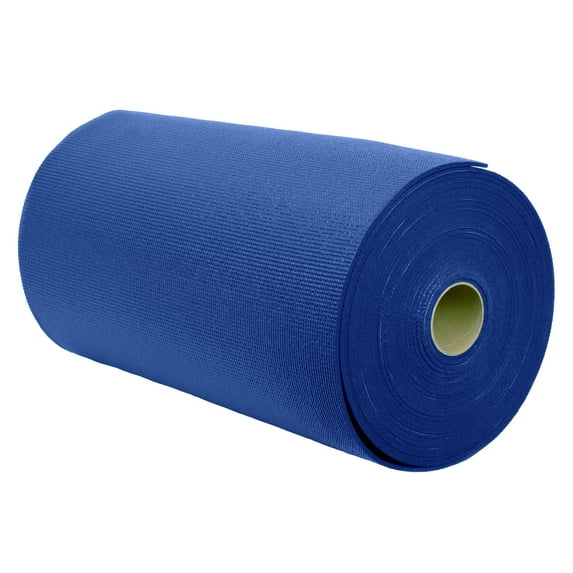 Ascend Thick Yoga Mat Roll (24"x 6mm x 50 ft) (Dark Blue)