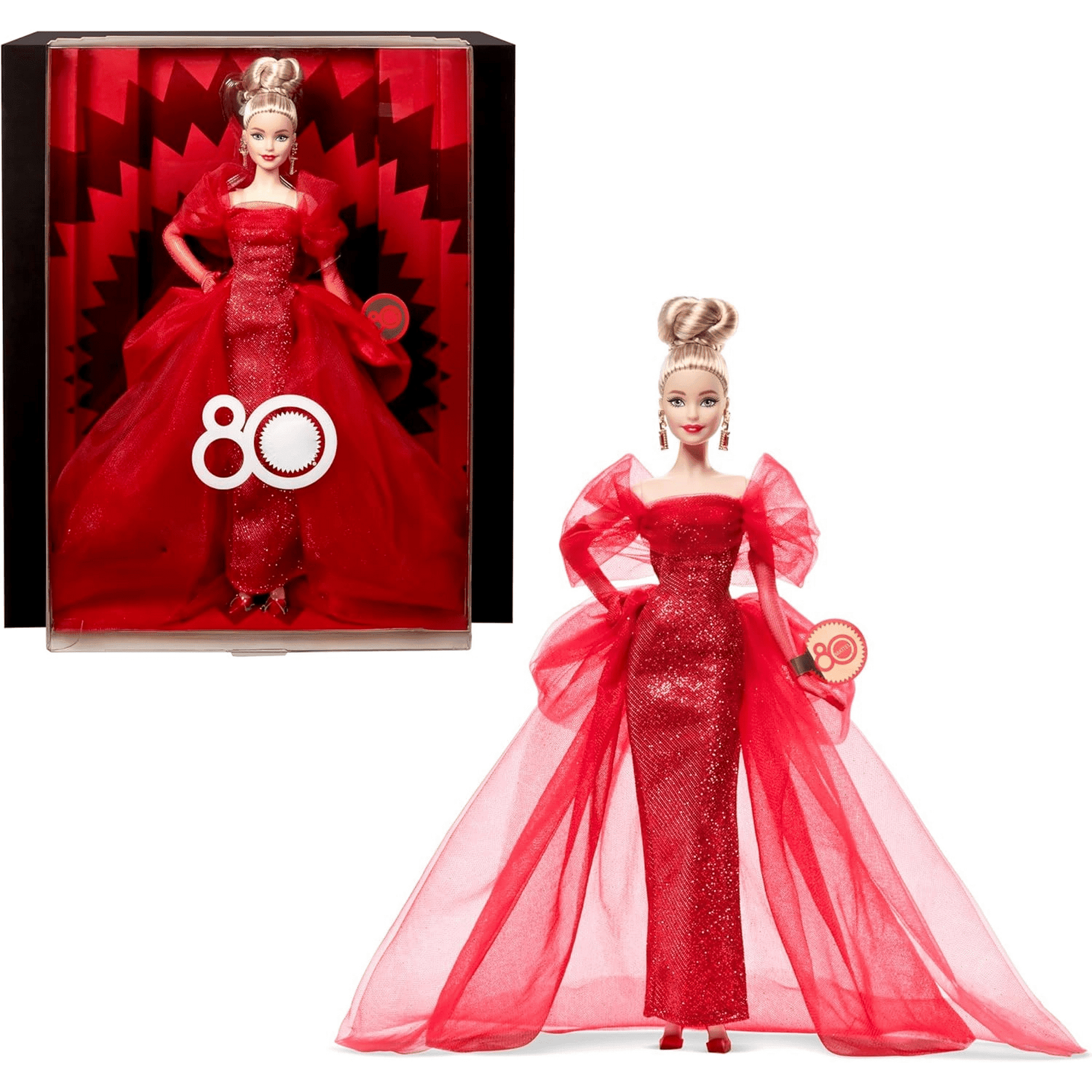 Mattel 80th Anniversary Barbie Doll Blonde Hair | Mattel - View #11